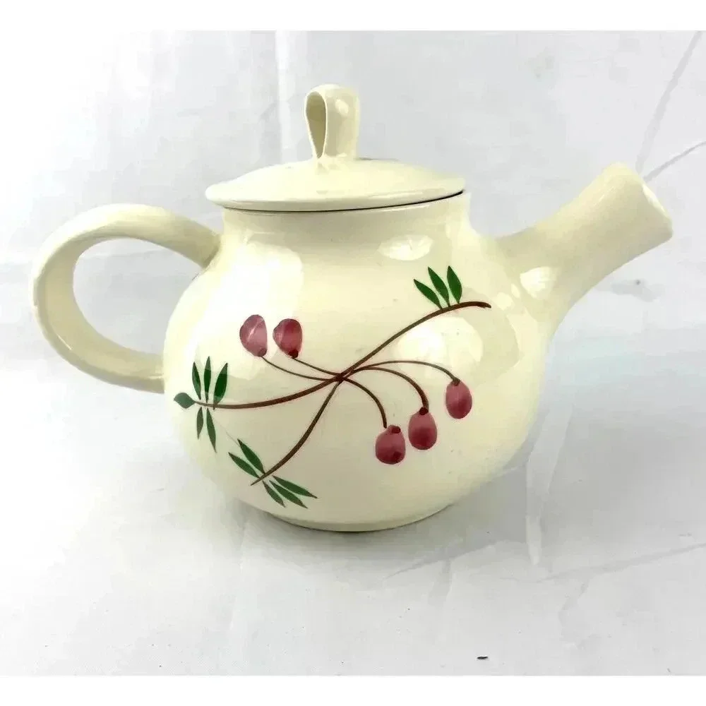 VTG‎ 1997 Holiday Teapot Handcrafted Bath & Body Works 12